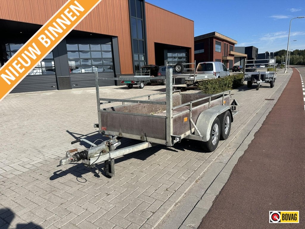 Hapert tandemasser bakwagen 300x130cm koopje 595,00, Gebruikt