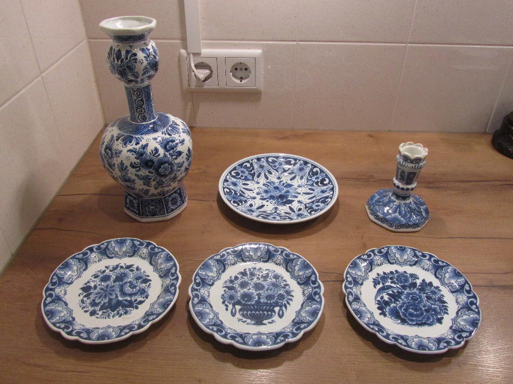 Oud Delft delfts blauw, Ophalen of Verzenden