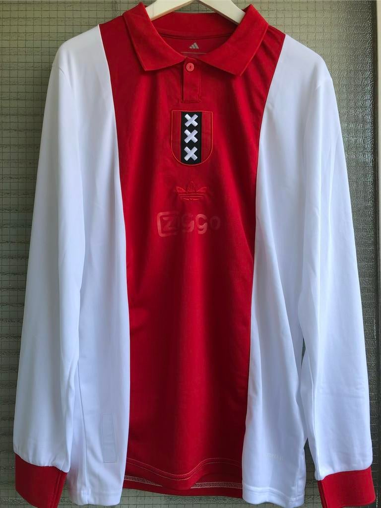 Ajax 125 jaar lange mouwen shirt, Sport en Fitness, Voetbal, Ophalen of Verzenden, Nieuw, Shirt