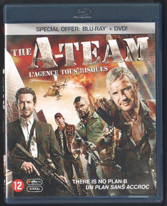The A-Team+DVD. Blu-ray., Ophalen of Verzenden, Gebruikt, Actie, Boxset