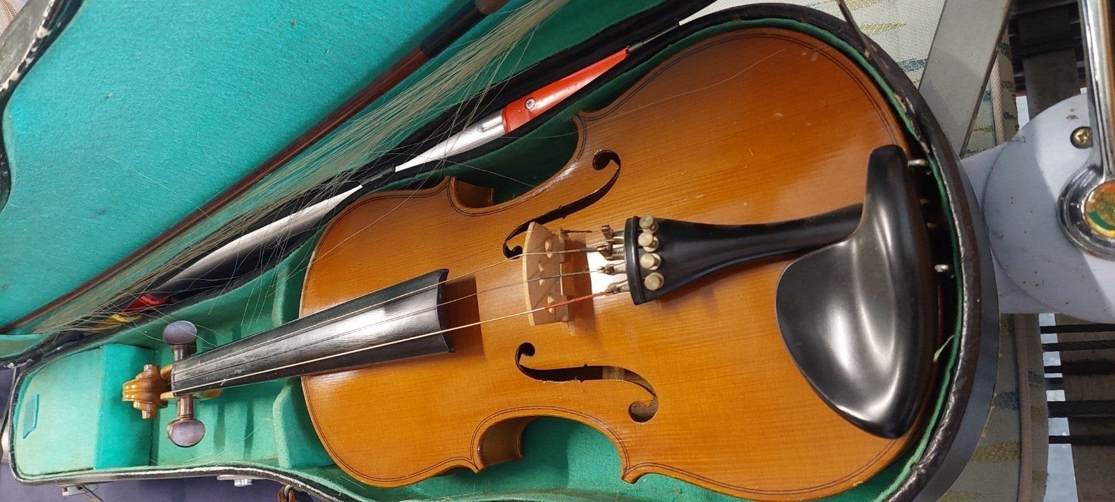 Viool met koffer en accessoires, Muziek en Instrumenten, Ophalen, Gebruikt, Overige formaten, Viool