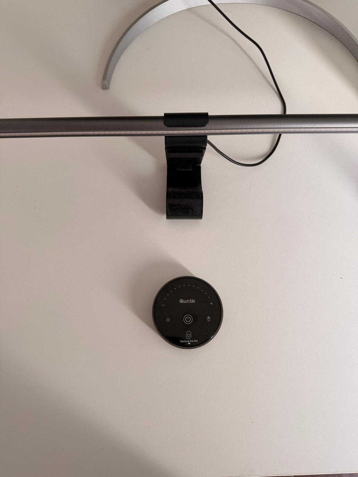 Quntis Monitor Lamp met USB, Draadloze Controller, Temp & Po, Ophalen of Verzenden, Zo goed als nieuw