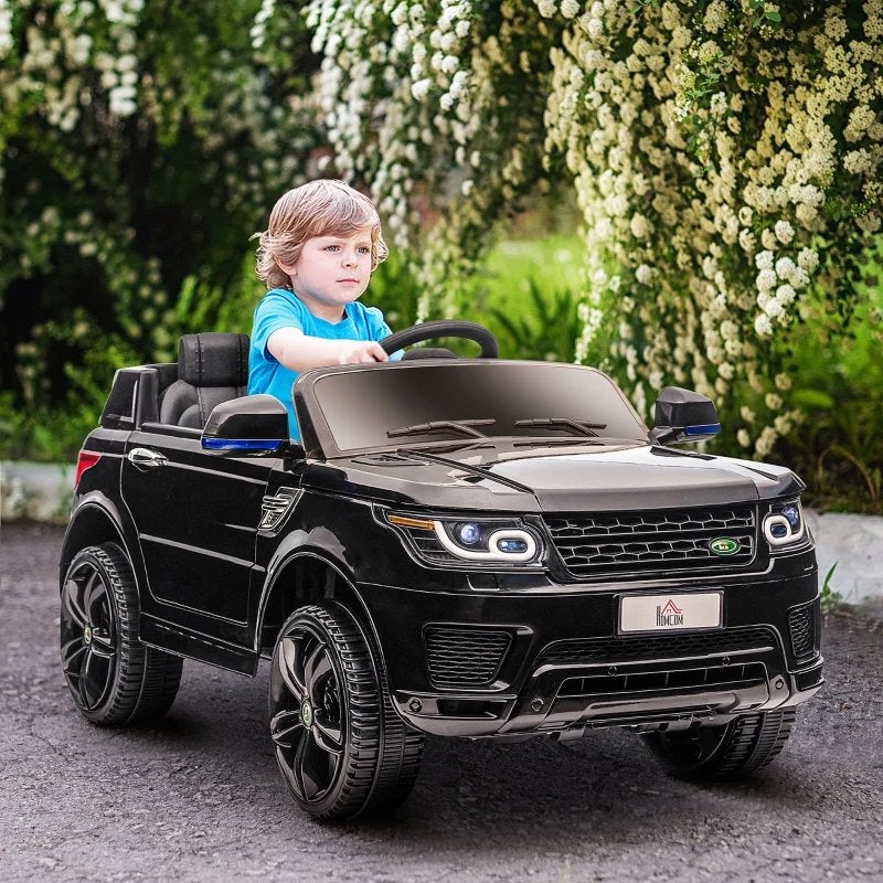Elektrische Kinderauto Range Rover Stijl Zwart NIEUW, Nieuw, Ophalen of Verzenden, A, A