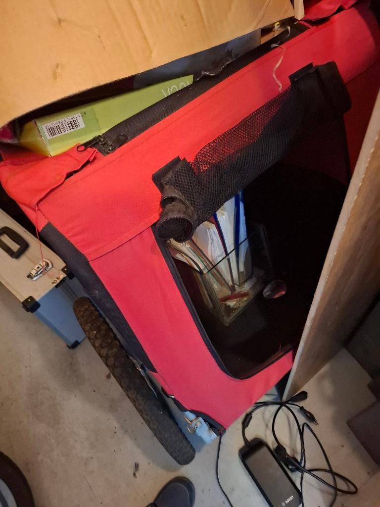 Fiets kar, Ophalen, Gebruikt, Hondenkar, Minder dan 20 kg