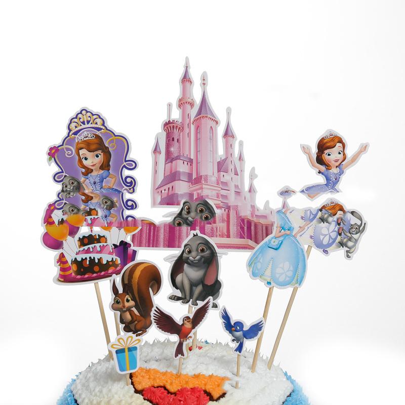 Diverse Pr. SOFIA Taartdecoraties en Prikkers vanaf € 5,50, Verzenden, Nieuw, Taarten of Cupcakes, Versiering