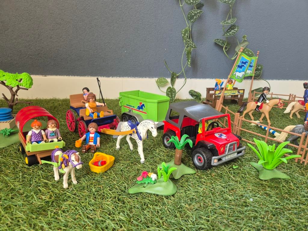 Playmobil paarden (diverse sets samen), Kinderen en Baby's, Speelgoed | Playmobil, Ophalen of Verzenden