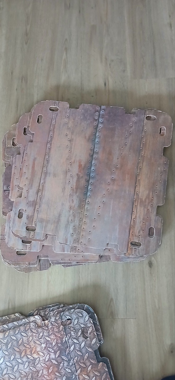 Fantasy Forts Mega set (32 platen), Ophalen