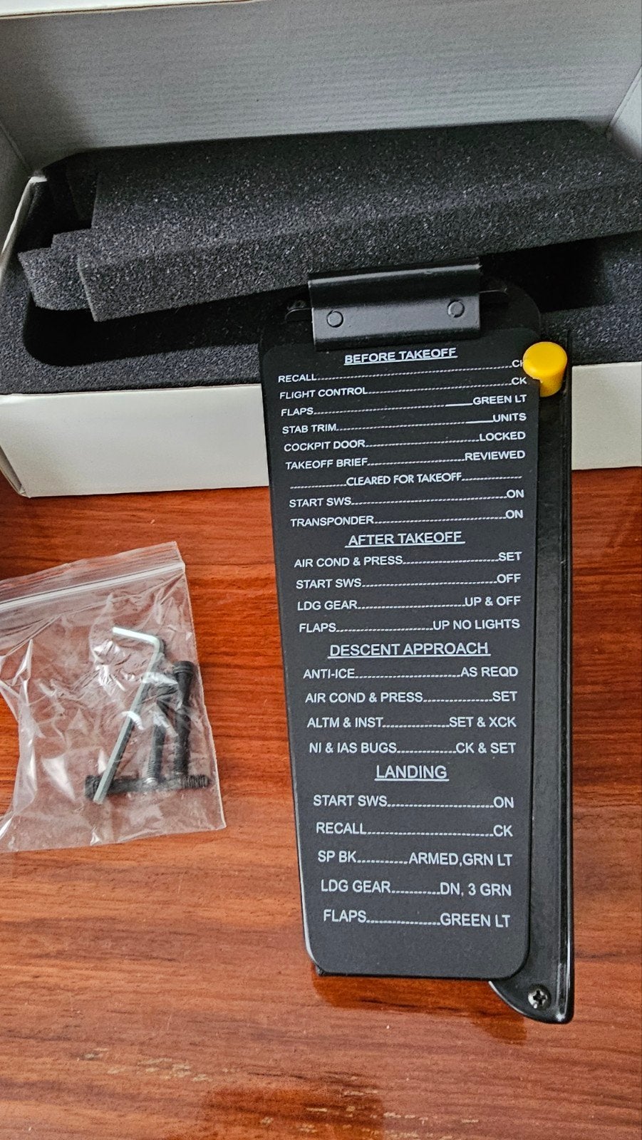 Boeing 737 clipboard Agronn, Ophalen of Verzenden, Schaalmodel