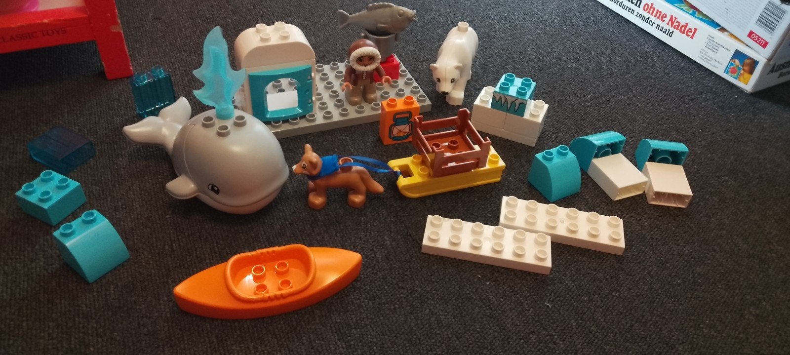 Lego Duplo Arctische Avonturen Set met Dieren en Figuren, Ophalen, Inclusief minifiguren, Gebruikt, Overige thema's