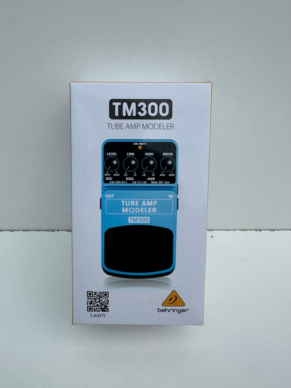 Behringer TM300 Tube Amp Modeler – nieuwstaat, Muziek en Instrumenten, Effecten, Ophalen of Verzenden, Zo goed als nieuw, Delay of Echo
