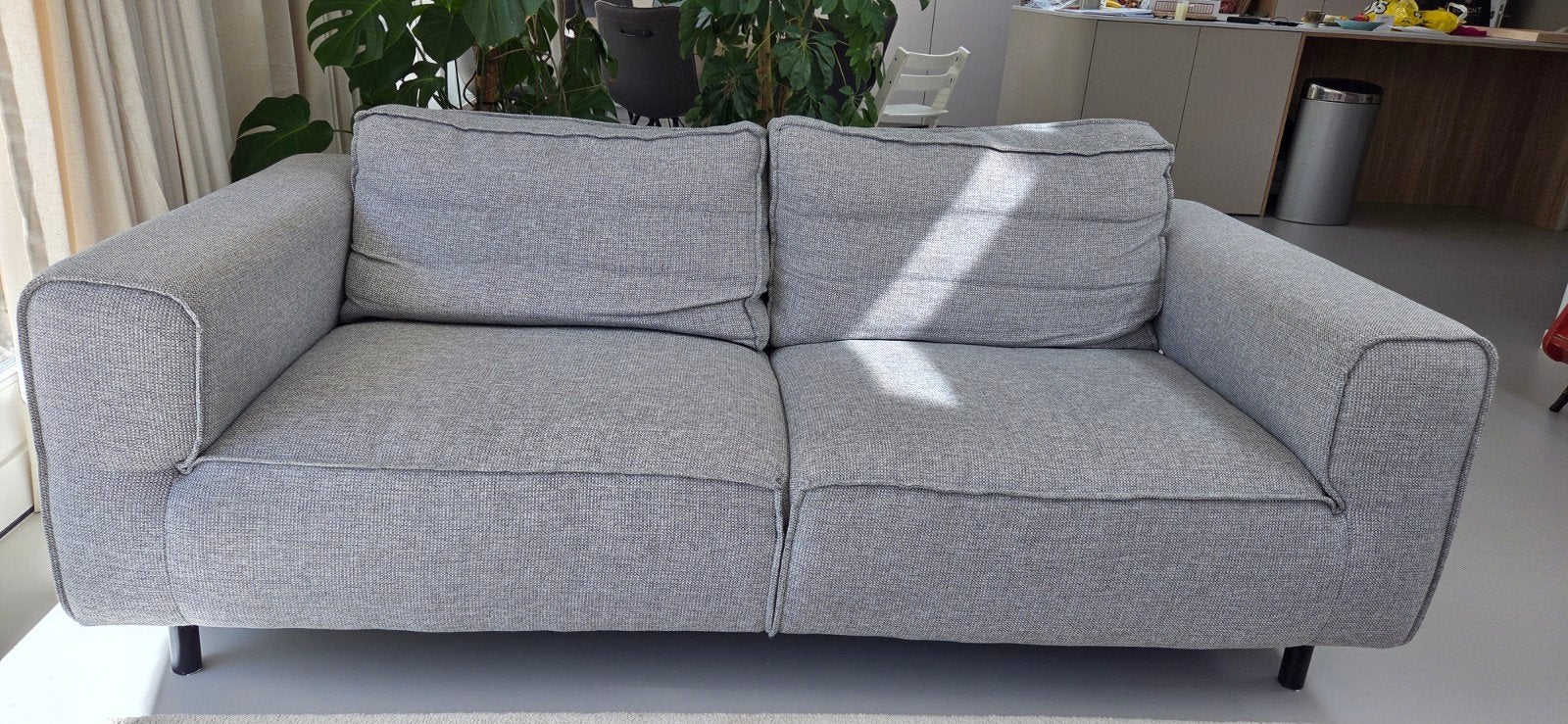 Goossens bank - Comfortabele zitbanken in goede staat, Ophalen, Gebruikt, Tweepersoons, 75 tot 100 cm