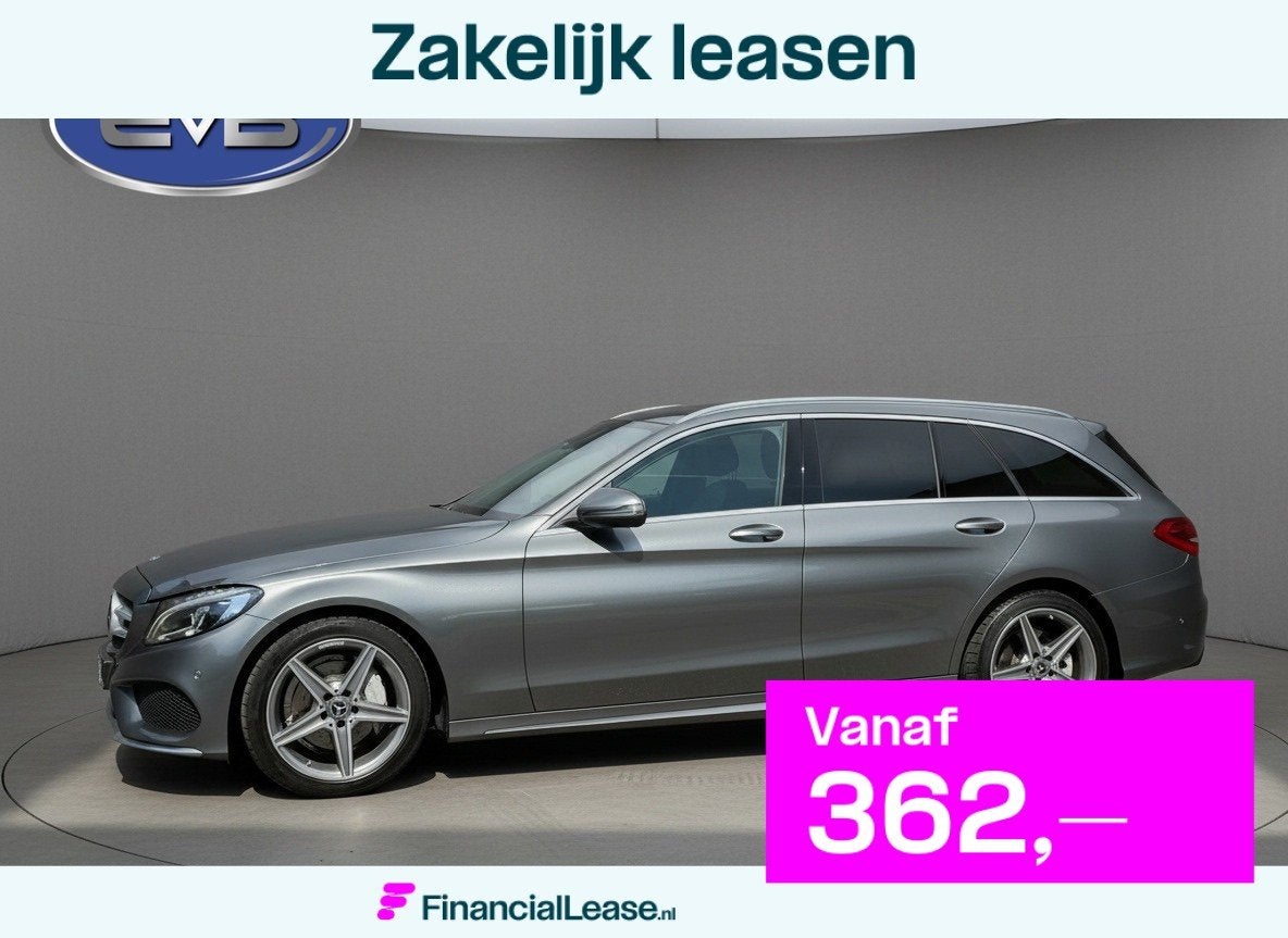 Mercedes-Benz C-klasse Estate 180 AMG Sport Edition NL auto, Automaat, Dealer onderhouden, Achterwielaandrijving, Euro 6