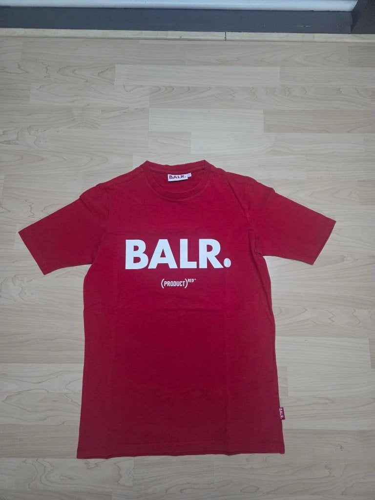 BALR. rood t-shirt maat XS, Kleding | Heren, Ophalen of Verzenden, Zo goed als nieuw, BALR., Rood