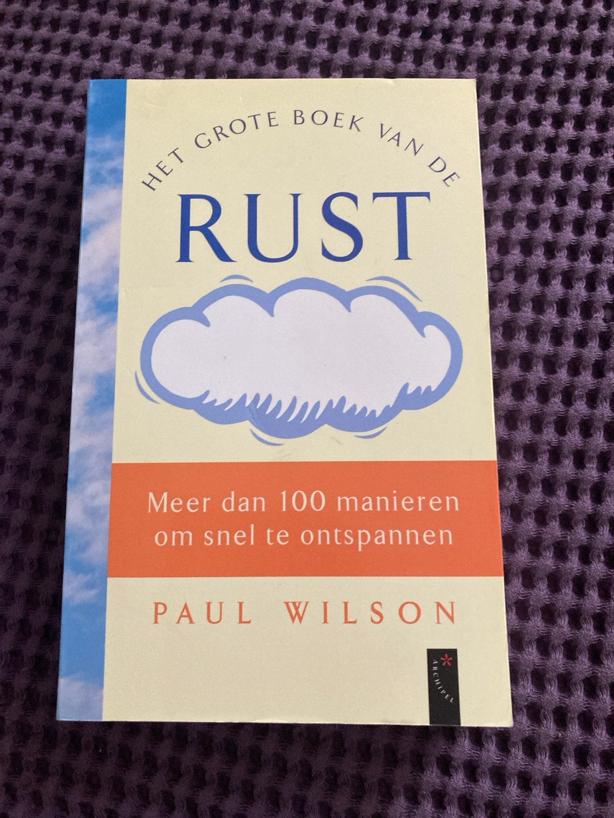 Het Grote Boek van de Rust - Paul Wilson, Boeken, Ophalen of Verzenden, Zo goed als nieuw, Meditatie of Yoga, Instructieboek