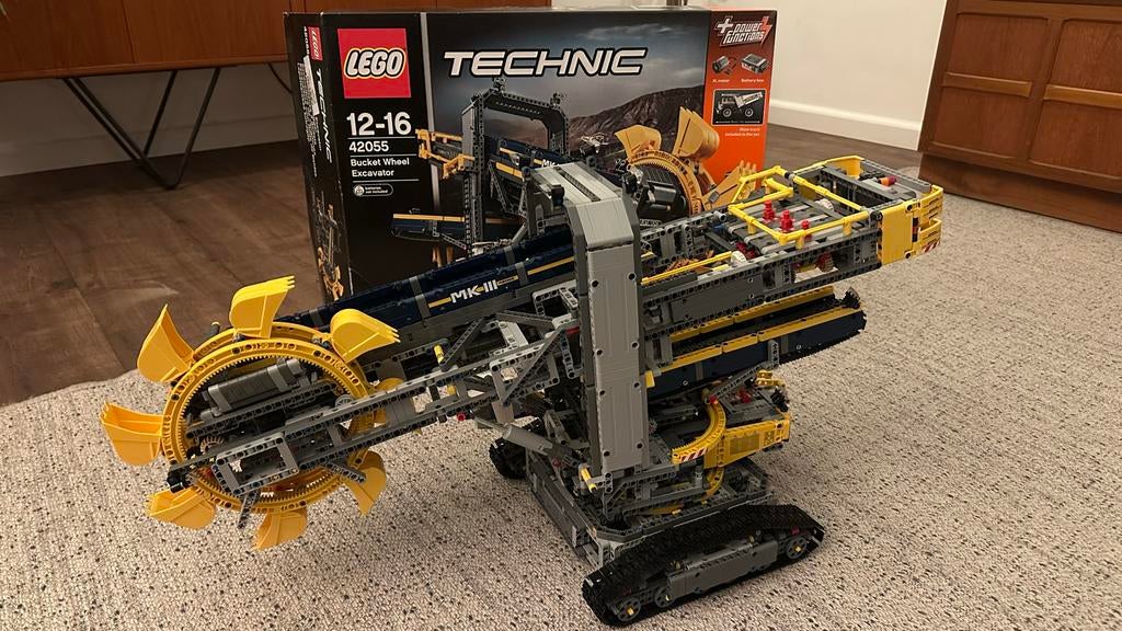 Lego Technic 42055 Bucket Wheel Excavator, Gebruikt, Lego, Ophalen of Verzenden, Technic