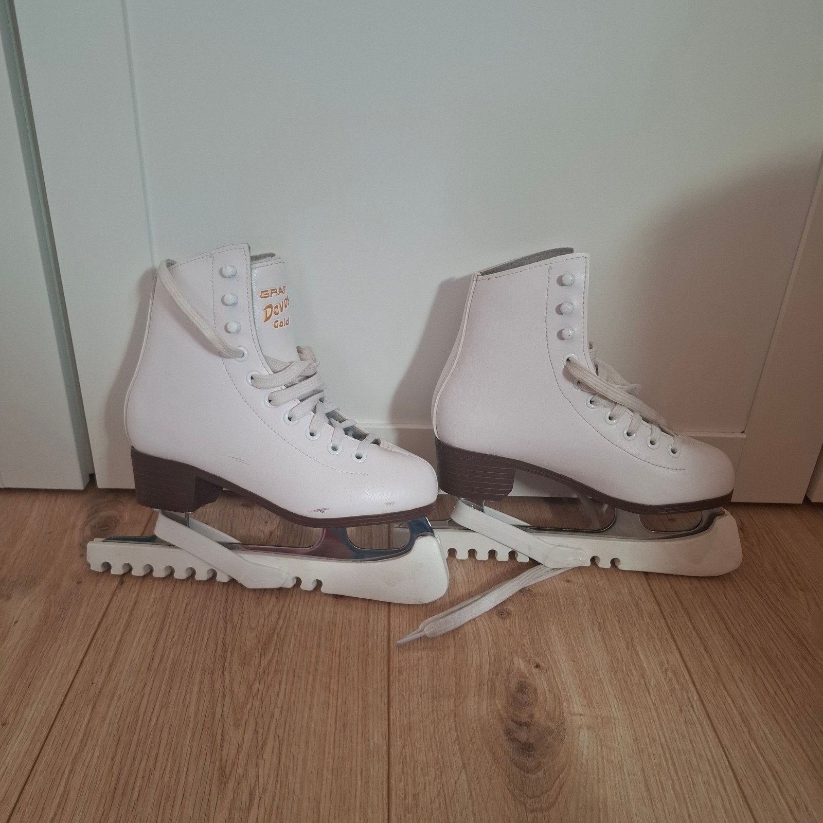 Kunstschaatsen Davos Gold maat 31, Sport en Fitness, Ophalen, Gebruikt, Kunstschaatsen, Overige merken