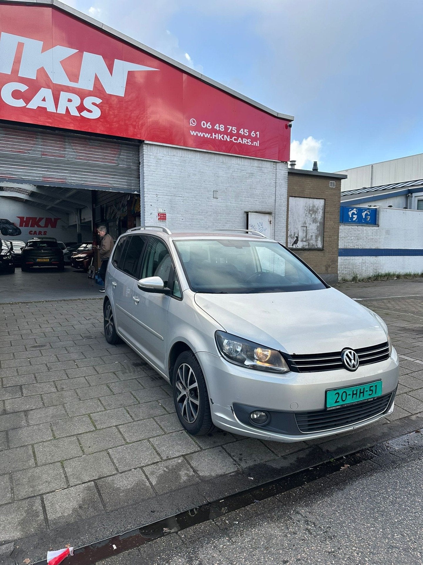 Volkswagen Touran 1.6 TDI BlueMotion 7p.bj 2013 automaat, Auto's, Euro 5, Gebruikt, 4 cilinders, Automatische klimaatregeling