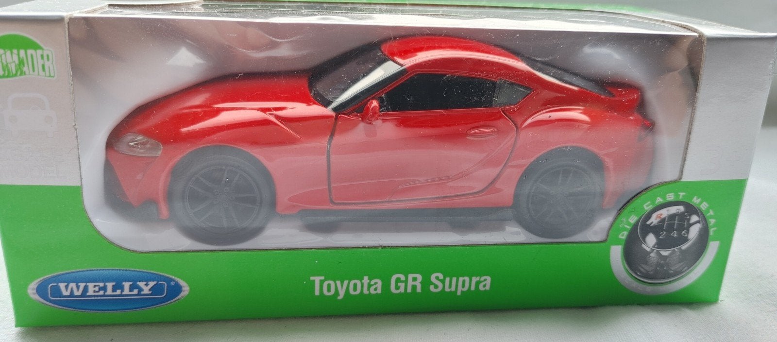welly 1:43 Toyota GR supra, Hobby en Vrije tijd, Modelauto's | 1:43, Verzenden, Nieuw, Auto, Overige merken