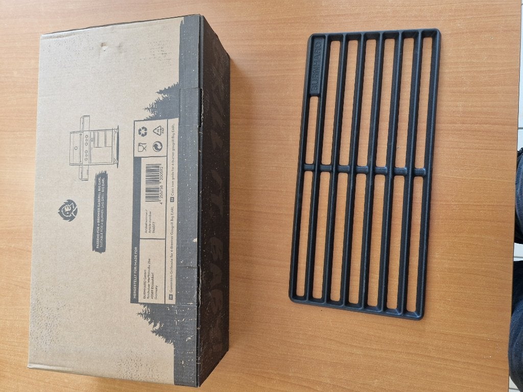 BBQ gietijzeren rooster, Tuin en Terras, Ophalen, Nieuw, Burnhard