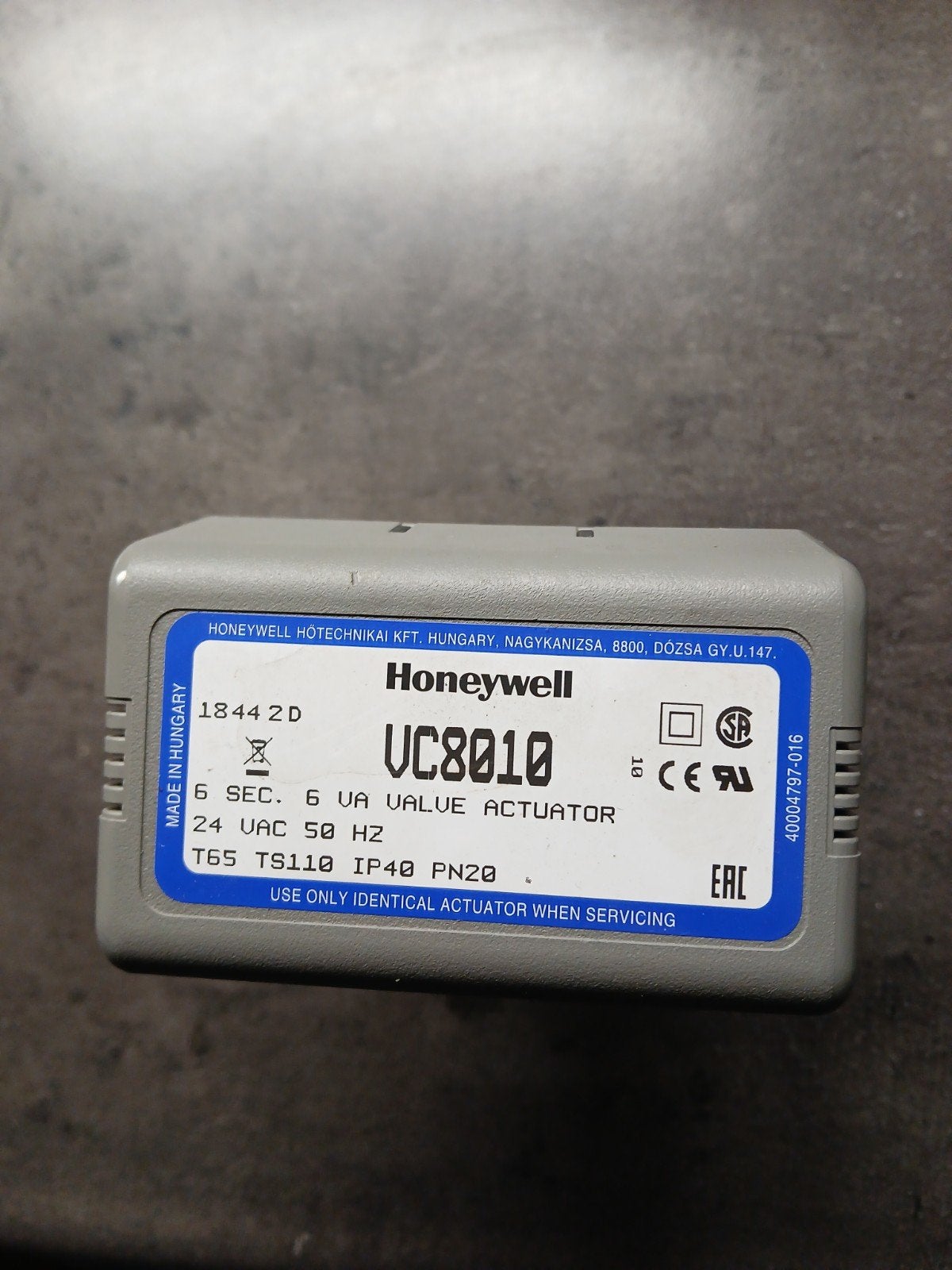 VC8010 klepmotor met driewegklep, Ophalen of Verzenden