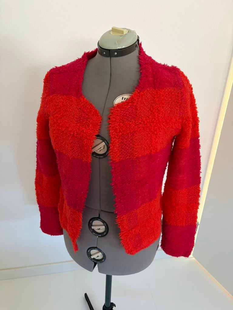 Marccain damesvest, Kleding | Dames, Truien en Vesten, Ophalen of Verzenden, Zo goed als nieuw, Maat 38/40 (M), Oranje