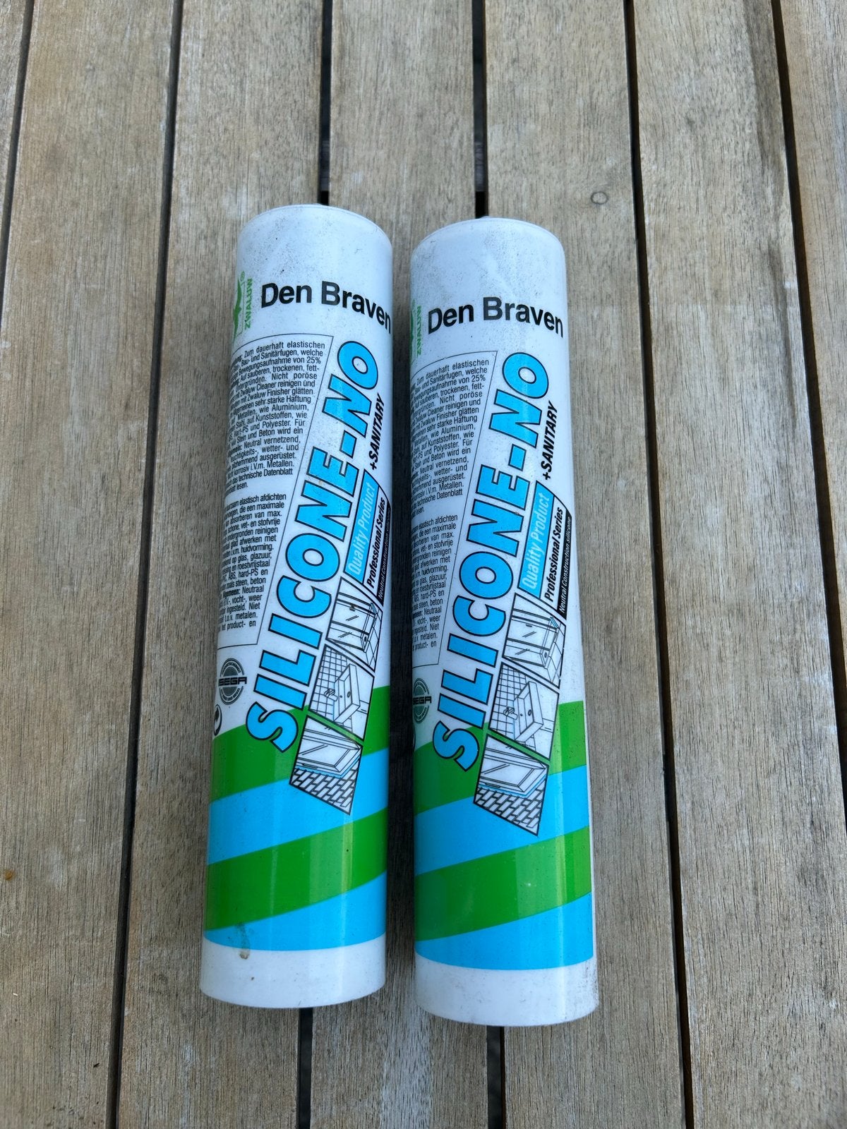 26x Den Braven Silicone-NO Zwart Kit, Ophalen, Nieuw