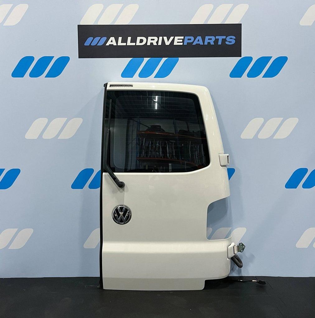 VW Transporter T6 achterdeur rechts LB9A wit 7H0827092AQ, Gebruikt, -, Deur, -