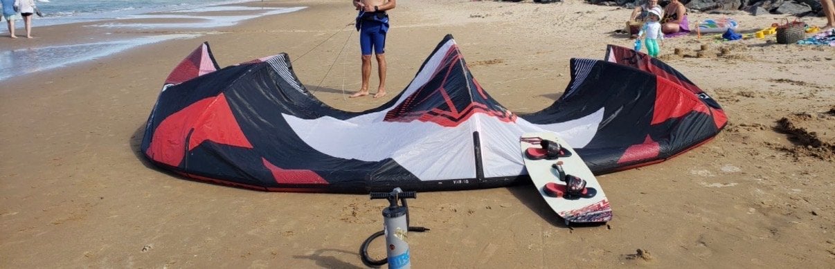 Airush VXR V2 15m kite met bar, Ophalen of Verzenden, Gebruikt, 15 m², Bar