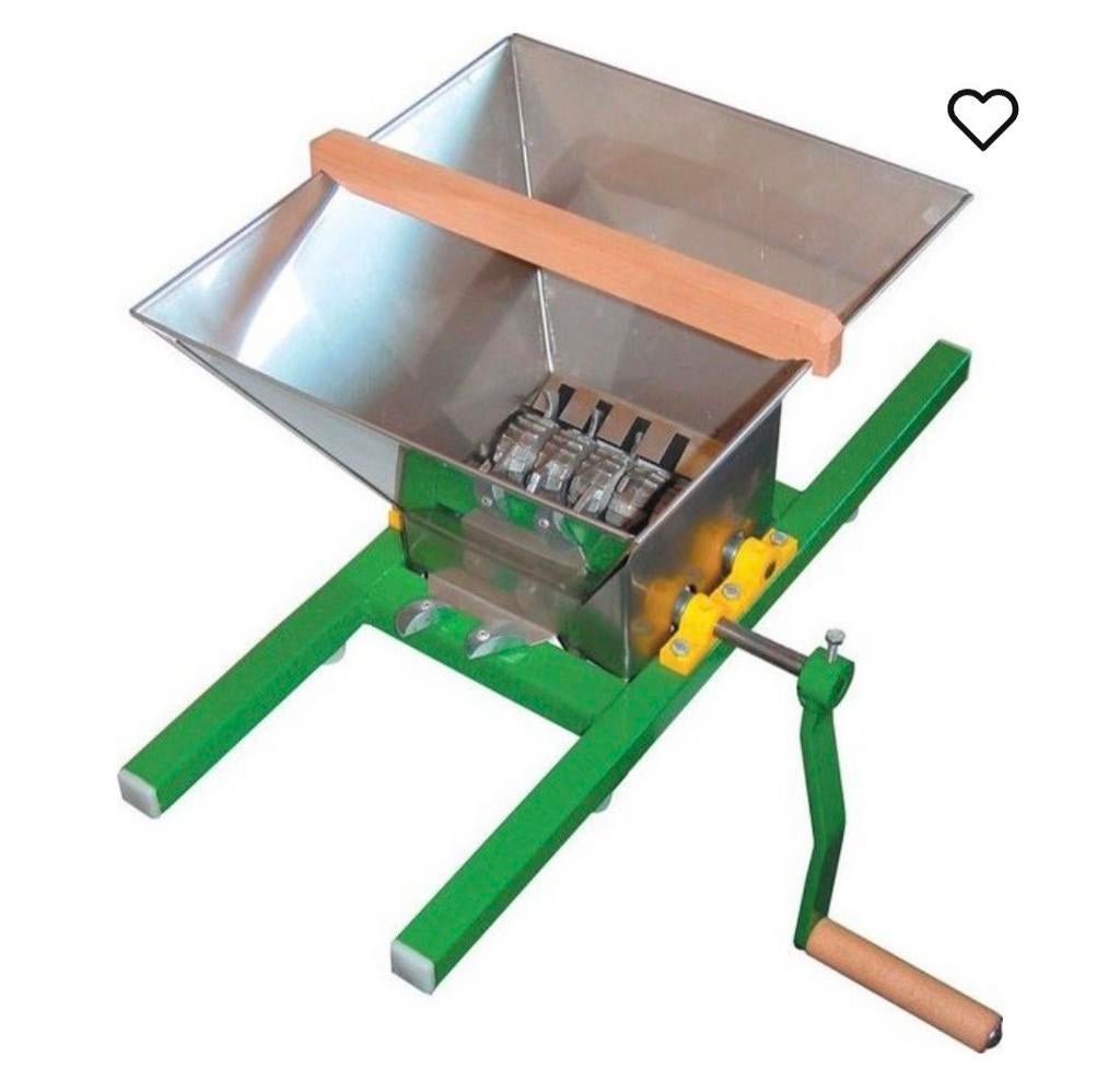 Handmatige fruitmolen / fruitcrusher voor sapbereiding, Ophalen of Verzenden, Nieuw, Handmatig