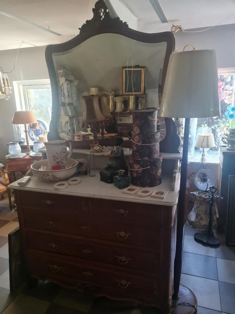 Antieke complete slaapkamer meubels, Ophalen