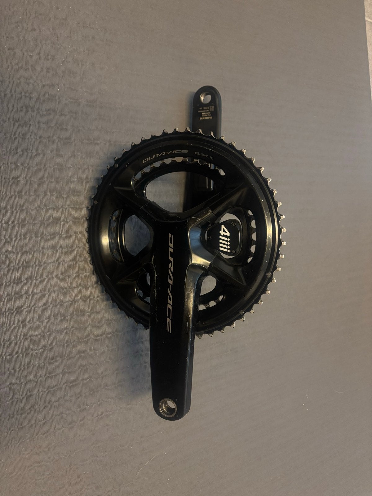 4iiii Dubbelzijdige Powermeter Dura Ace 9200 172,5mm, Crankstel of Pedalen, Racefiets, Ophalen of Verzenden, Zo goed als nieuw