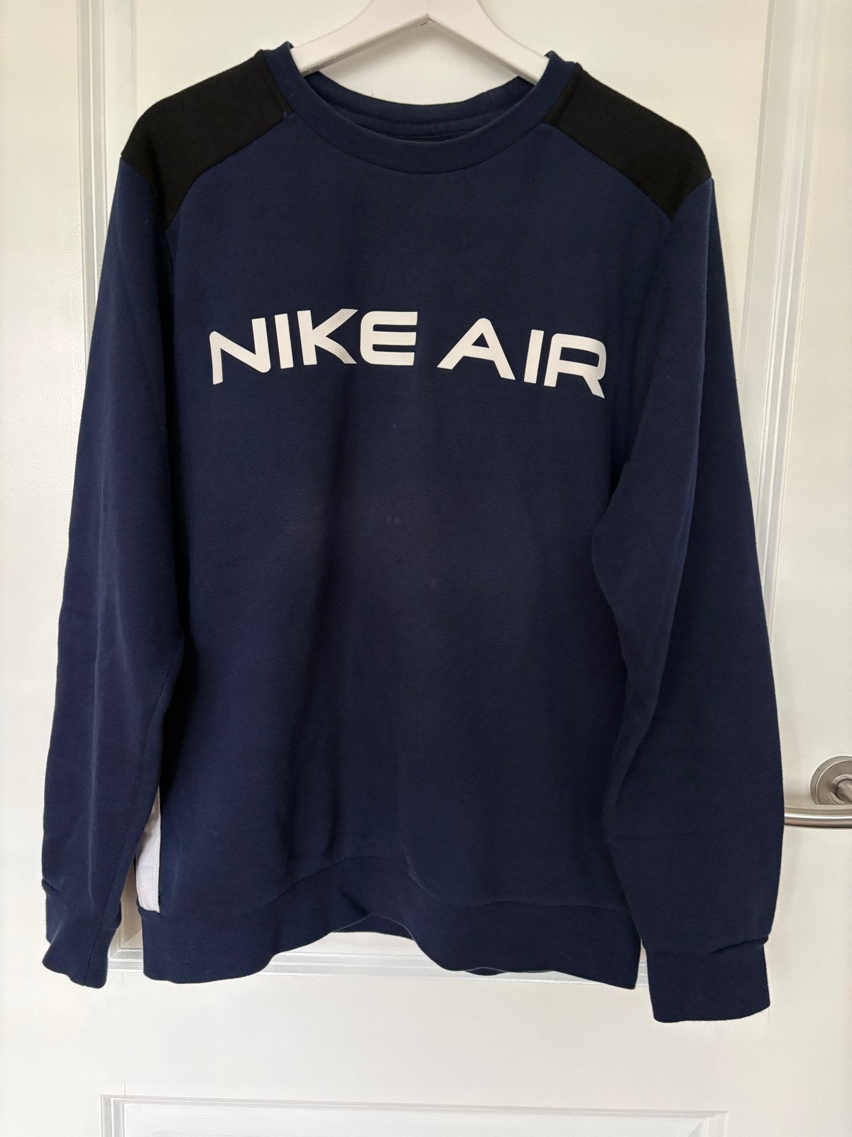 Nike Air sweater, Verzenden, Gedragen, Maat 46 (S) of kleiner, Blauw