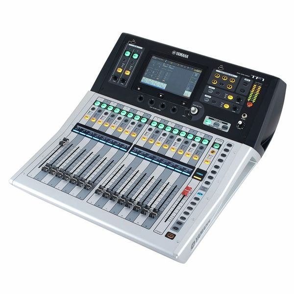 Yamaha TF1 Digitale Mixer incl dante card, Ophalen of Verzenden, Zo goed als nieuw, 20 kanalen of meer, Microfooningang
