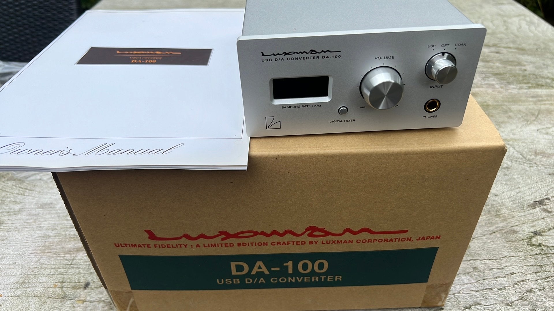 Luxman DA-100 USB D/A Converter, Overige merken, Luxman straat Japan, Ophalen of Verzenden, Zo goed als nieuw