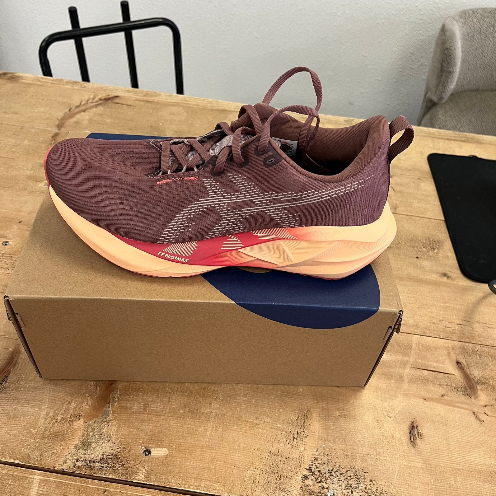 Asics W Novablast 5 / 41,5, Sport en Fitness, Loopsport en Atletiek, Nieuw, Hardloopschoenen, Hardlopen, Asics, Ophalen of Verzenden
