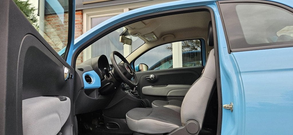 Fiat 500 1.0 TwinAir Pop Airco! NAP! Leuke/Nette Áuto!, Voorwielaandrijving, Electronic Stability Program (ESP), Gebruikt, Euro 6
