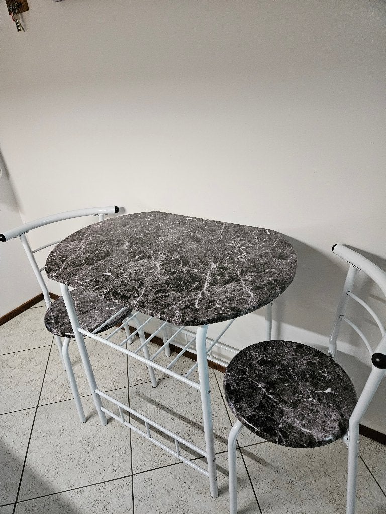 Keuken tafel, Huis en Inrichting, Ophalen, Gebruikt, 50 tot 100 cm, Tot twee personen