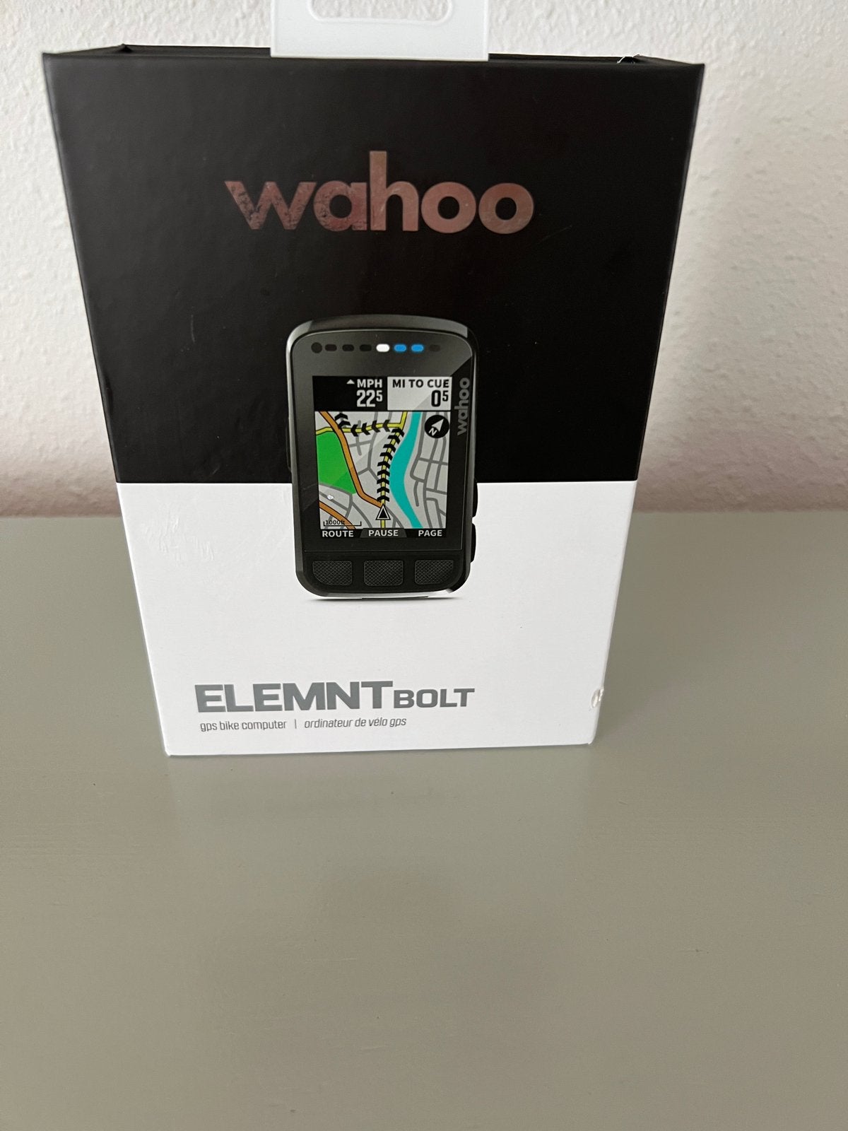 Z.G.A.N. Wahoo ELEMNT BOLT V2 compacte fiets computer, Ophalen of Verzenden, Draadloos, Zo goed als nieuw