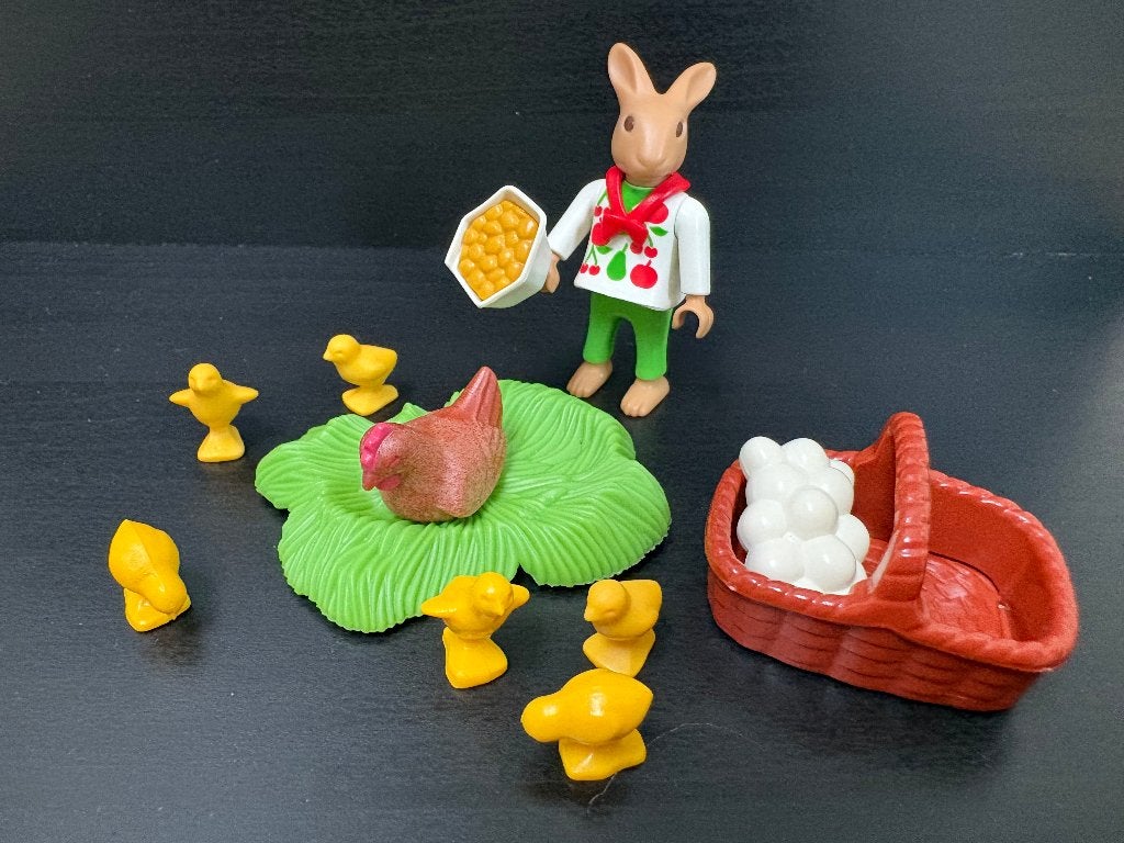 Playmobil 4452 Paashaas met kip en kuikens, Kinderen en Baby's, Complete set, Overige typen, Ophalen of Verzenden, Zo goed als nieuw