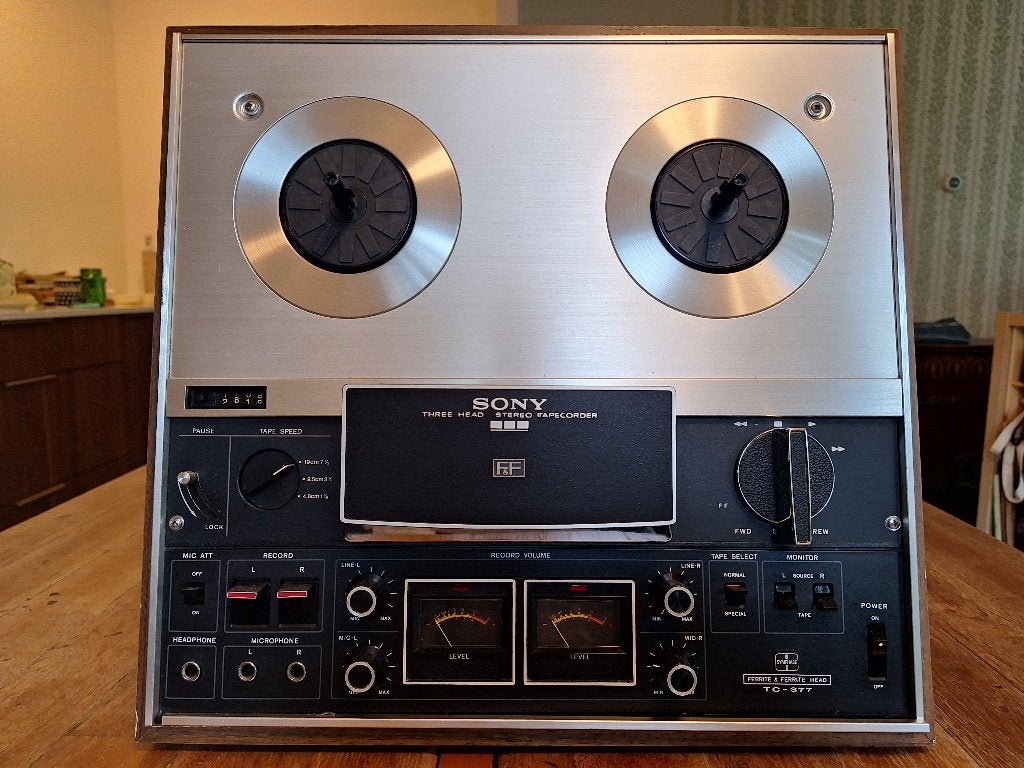 Sony TC-377 Bandrecorder, Ophalen, Bandrecorder