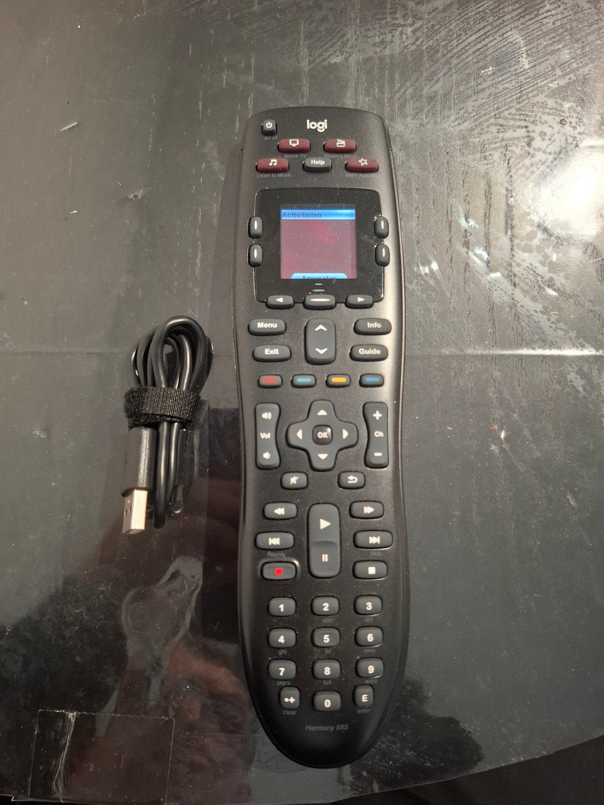 logitech harmony 665, Game console, Universeel, Ophalen of Verzenden, Zo goed als nieuw