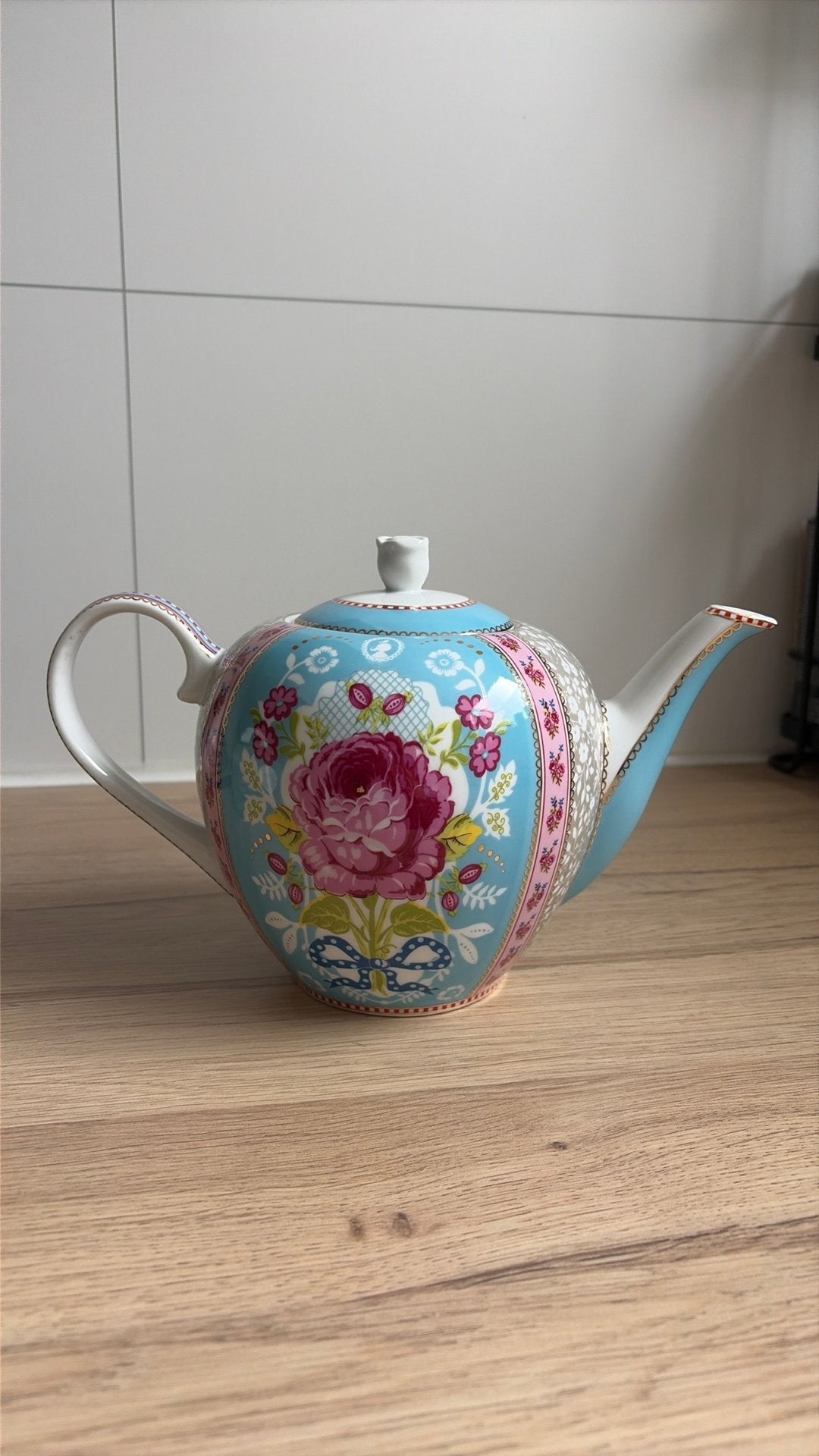 Pip home theepot blauw, Ophalen
