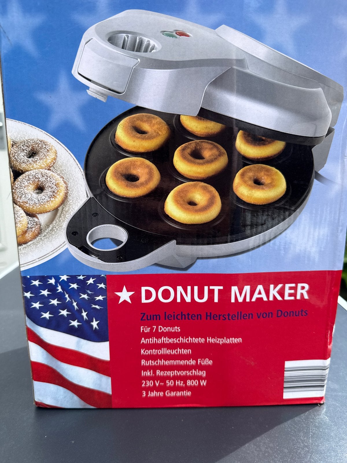Donut Maker voor 7 donuts - Nieuw in doos, Ophalen, Nieuw