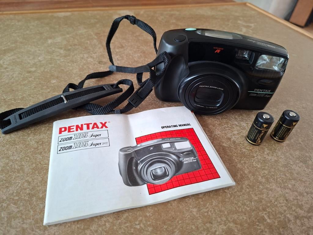 Pentax Zoom 105 Super - analoge Compactcamera, Ophalen, Gebruikt, Compact, Pentax