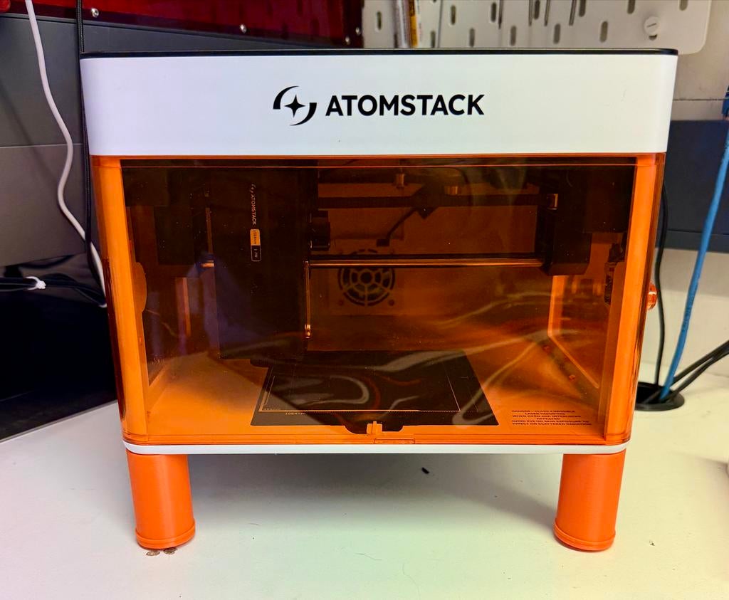 Atomstack P1 Pro Bundel - IR and Diode Laser graveermachine, Computers en Software, 3D Printers, Ophalen of Verzenden, Zo goed als nieuw