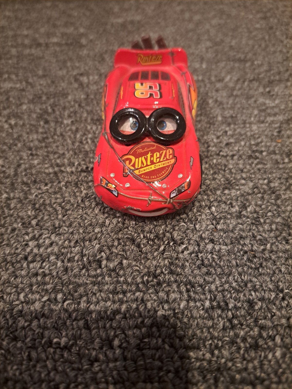 Cars Spin Out Lightning McQueen speelgoedauto, Ophalen of Verzenden, Gebruikt