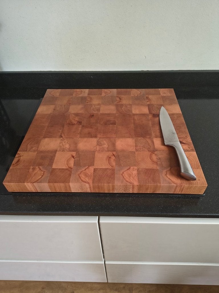 Uniek  KOPS beuken snijplank 47x52cm! XL handgemaakt, Huis en Inrichting, 6065ch 7, Segers houtwerken, Bartsegers@gmail.com, Hout