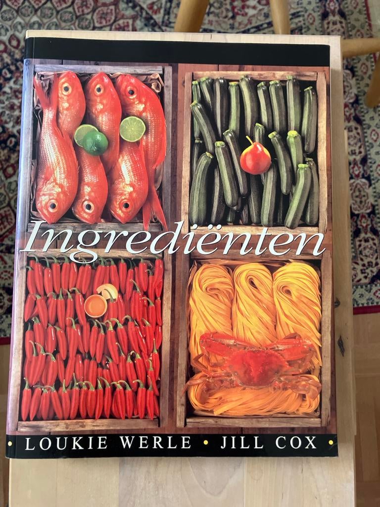 Ingrediënten kookboek, Ophalen of Verzenden, Gelezen