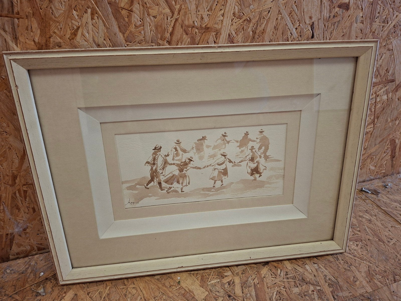 Schilderij kunst van Magis, Ophalen of Verzenden