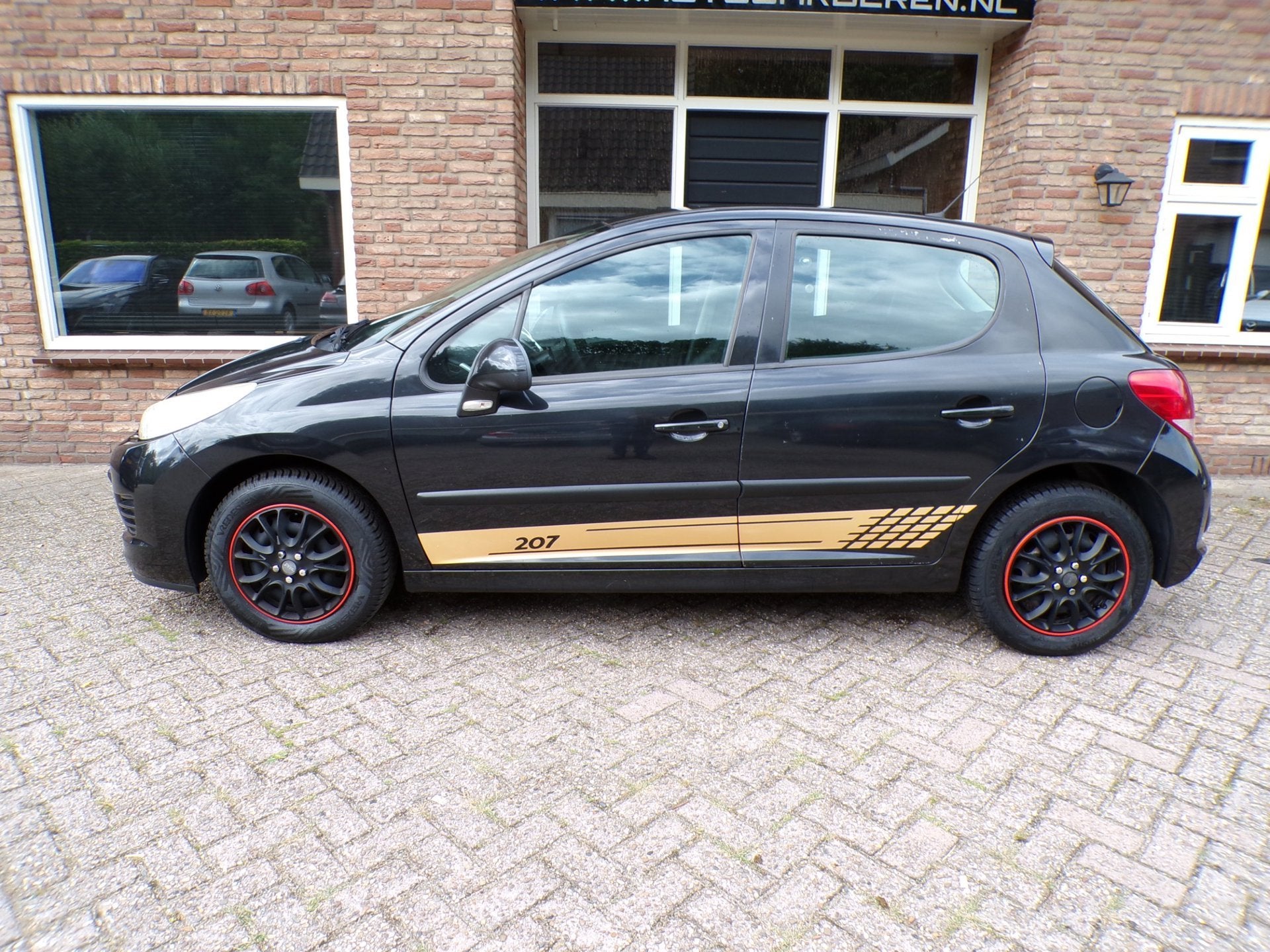 Peugeot 207 1.4 VTi XR, Voorwielaandrijving, Stof, Zwart, Zwart